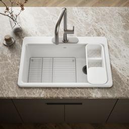 Kohler | Riverby | Drop In Kitchen Sink - White - image 2