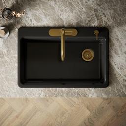 Riverby 33'' top-mount single-bowl workstation kitchen sink - image 5