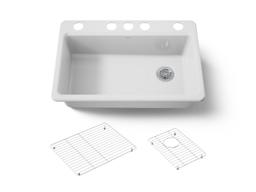 Kohler | Riverby | Undermount Kitchen Sink - White - image 1