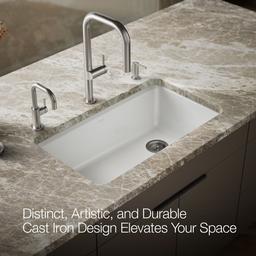 Kohler | Riverby | Undermount Kitchen Sink - White - image 4