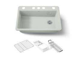 Kohler | Riverby | Undermount Kitchen Sink - Sea Salt - image 1