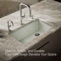 Kohler | Riverby | Undermount Kitchen Sink - Dune - image 4