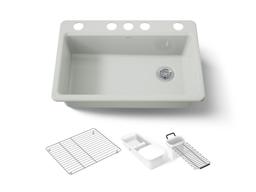 Kohler | Riverby | Undermount Kitchen Sink - Sea Salt - image 1