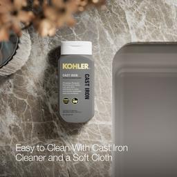 Kohler Riverby 33'' undermount single-bowl workstation kitchen sink - Truffle - image 4