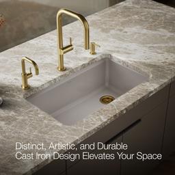 Kohler | Riverby | Workstation Kitchen Sink - Truffle - image 4