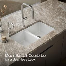 Deerfield 33'' undermount double-bowl kitchen sink - image 6