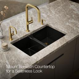 Deerfield 33'' undermount double-bowl kitchen sink - image 6