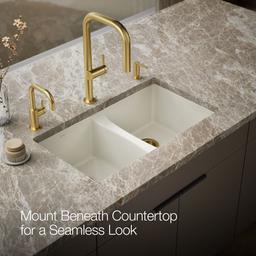 Deerfield 33'' undermount double-bowl kitchen sink - image 6