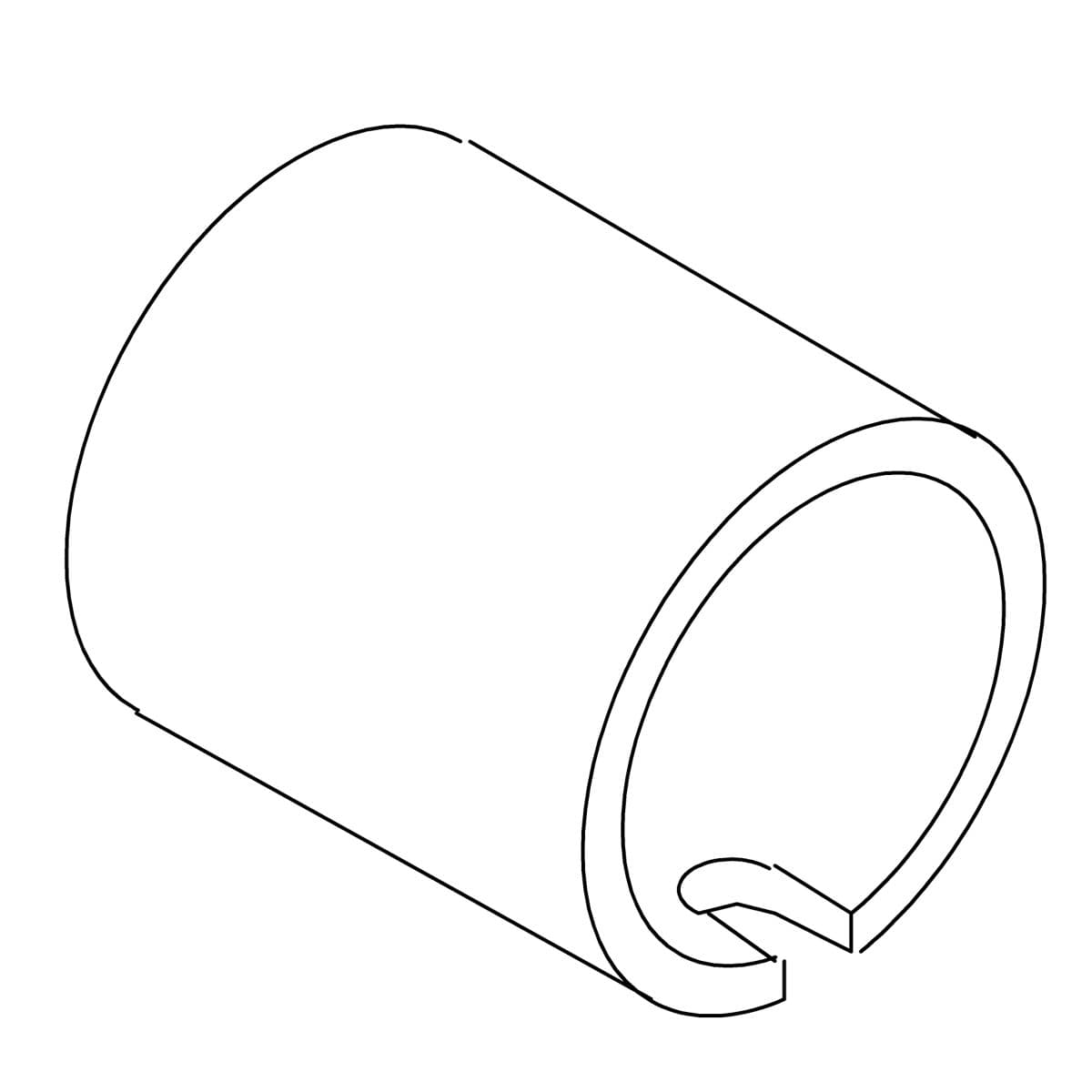 Kohler Genuine Parts Sleeve, Mixer - Polished Chrome by Kohler Genuine Parts