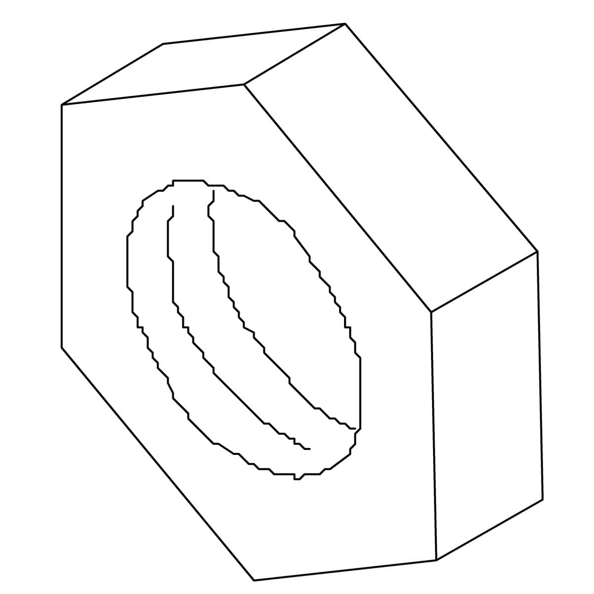 Kohler Genuine Parts NUT, 10-32 UNF - 2B by Kohler Genuine Parts