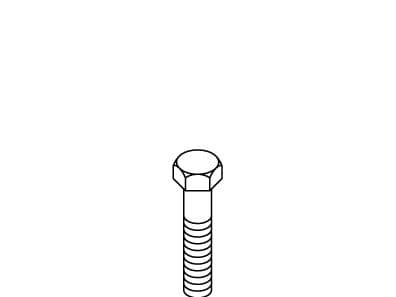 Kohler Genuine Parts Bolt, 3/8-16 X 1.500 by Kohler Genuine Parts