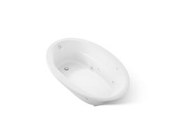 Kohler Sunward 66'' x 42'' drop-in whirlpool bath - White - image 1