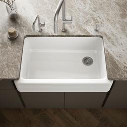 Kohler Hayridge Whitehaven 35-11/16'' undermount single-bowl farmhouse kitchen sink - image 2