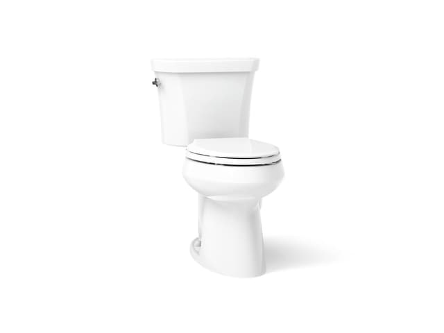 Kohler Highline Two-piece elongated toilet, dual-flush - White