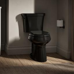 Kohler Highline Two-piece elongated toilet, dual-flush - Black - image 2