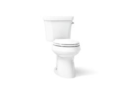 Kohler Highline Two-piece elongated toilet, dual-flush - White - image 1