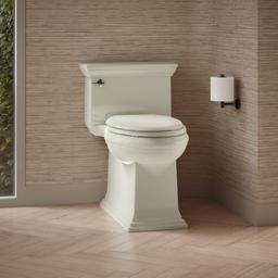 Memoirs Stately One-piece compact elongated toilet with skirted trapway, 1.28 gpf - image 2