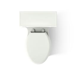 Memoirs Stately One-piece compact elongated toilet with skirted trapway, 1.28 gpf - image 7