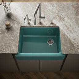 Kohler | Whitehaven | Undermount Kitchen Sink - Teal - image 2