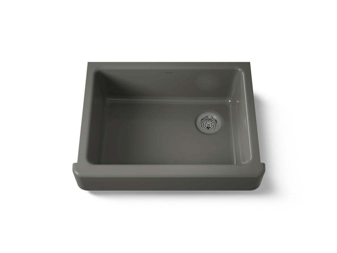 Kohler | Whitehaven | Self Trimming Kitchen Sink - Thunder Grey by Kohler