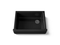 Kohler | Whitehaven | Self Trimming Kitchen Sink - Black - image 1