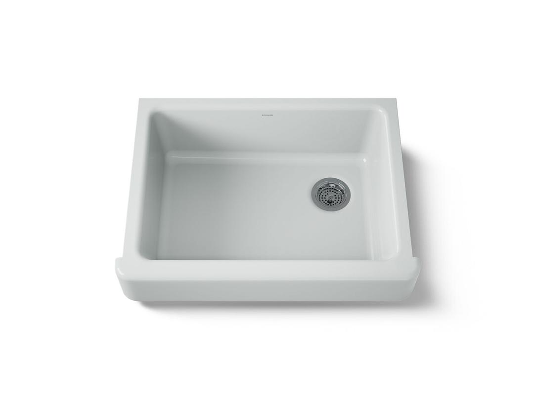 Kohler | Whitehaven | Self Trimming Kitchen Sink - Ice Grey by Kohler