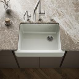 Kohler | Whitehaven | Self Trimming Kitchen Sink - Sea Salt - image 2