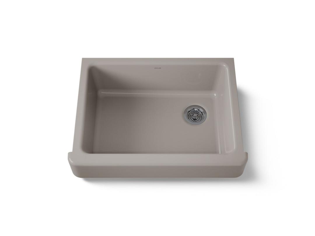 Kohler Whitehaven 29-1/2'' undermount single-bowl farmhouse kitchen sink - Truffle by Kohler