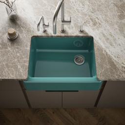 Kohler | Whitehaven | Undermount Kitchen Sink - Teal - image 2
