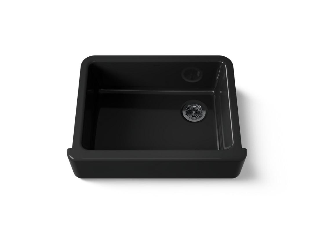 Kohler | Whitehaven | Self Trimming Kitchen Sink - Black by Kohler
