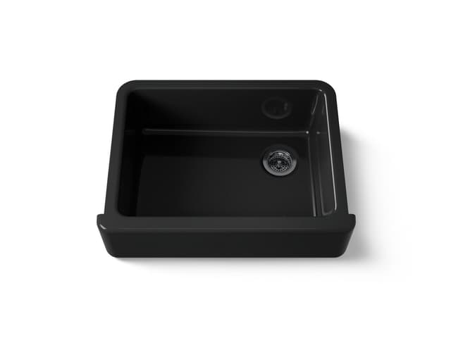 Kohler | Whitehaven | Self Trimming Kitchen Sink - Black