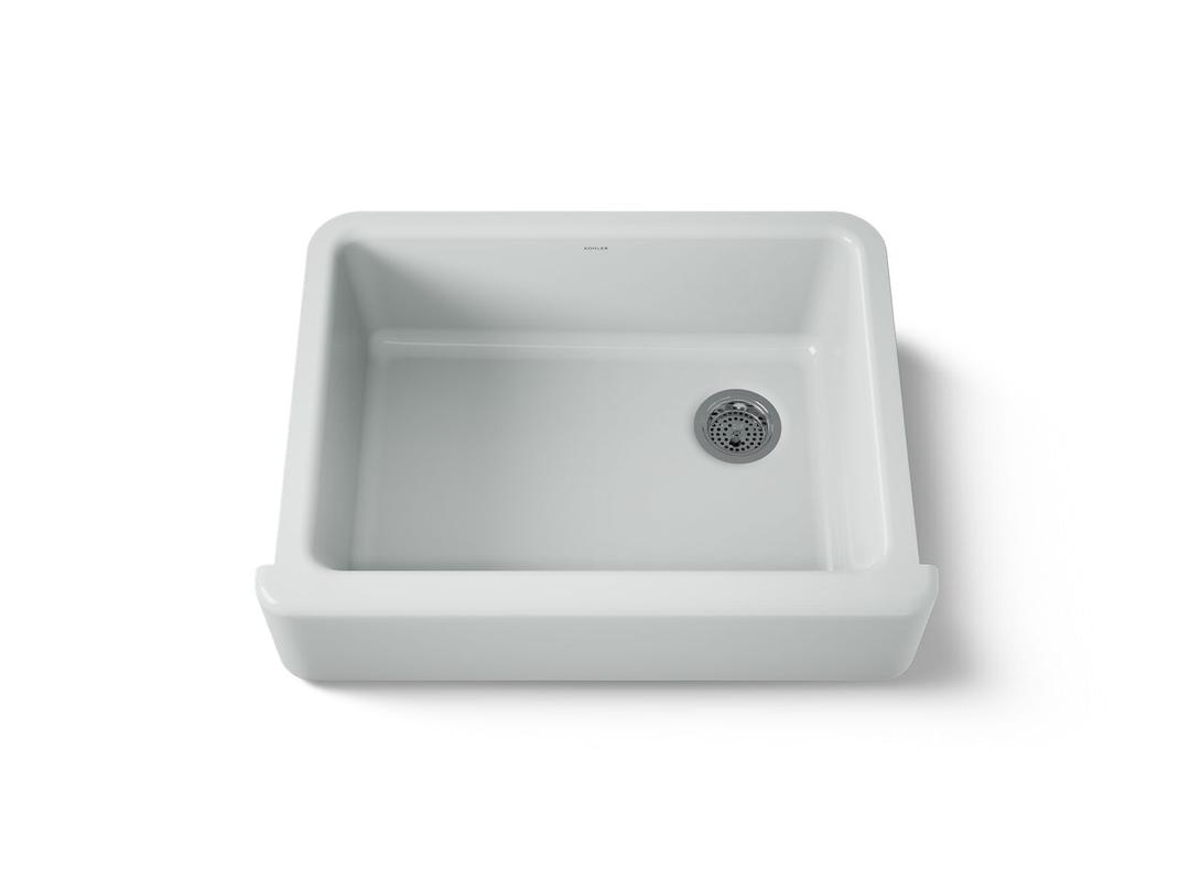 Kohler | Whitehaven | Self Trimming Kitchen Sink - Ice Grey by Kohler