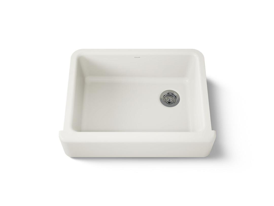 Kohler | Whitehaven | Self Trimming Kitchen Sink - Biscuit by Kohler