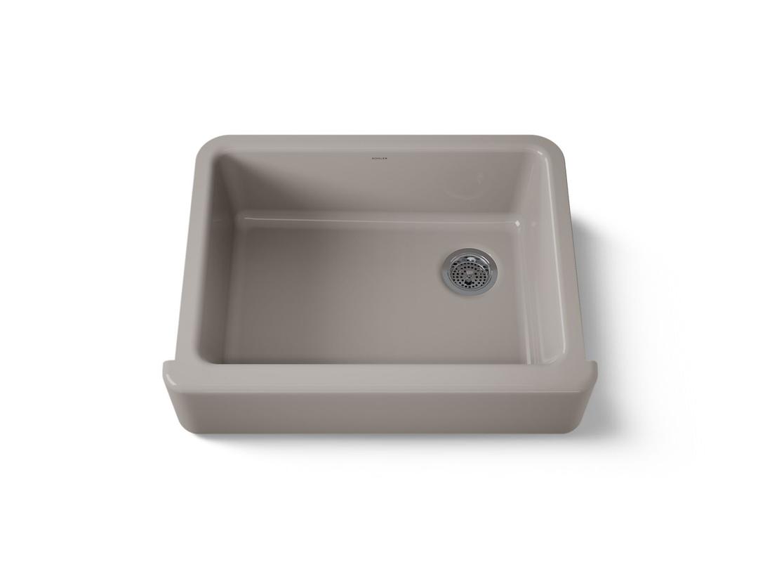 Kohler Whitehaven 29-3/4'' undermount single-bowl farmhouse kitchen sink - Truffle by Kohler