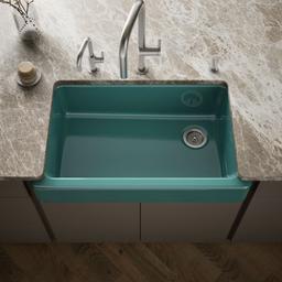 Kohler | Whitehaven | Undermount Kitchen Sink - Teal - image 2
