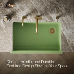 Kohler | Whitehaven | Kitchen Sink - Fresh Green - image 4