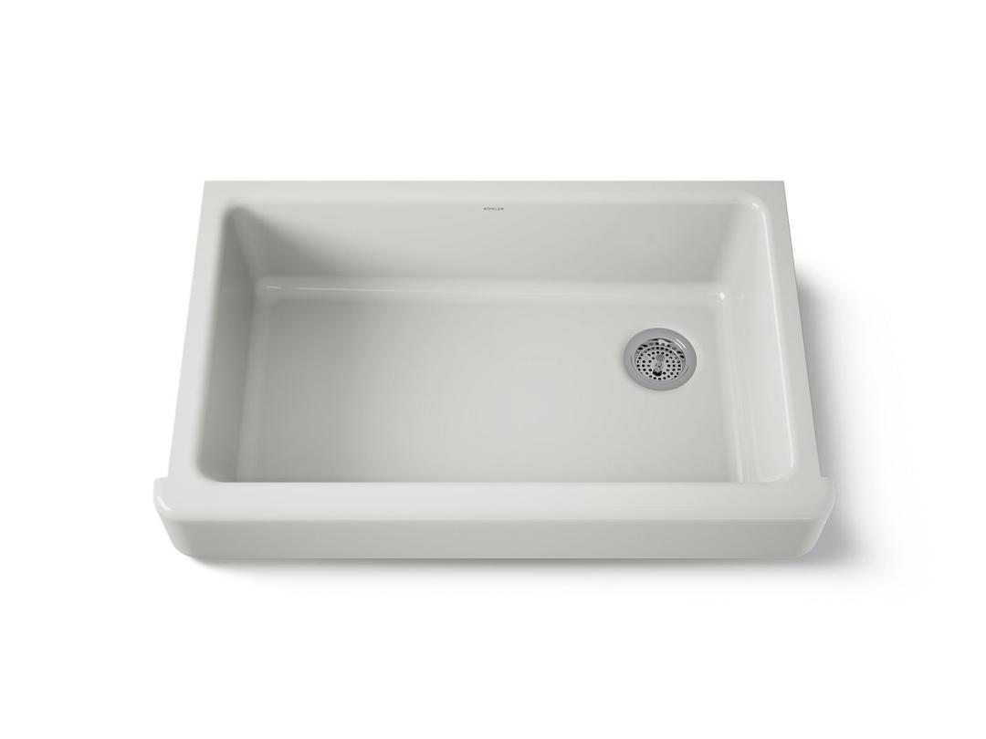 Kohler | Whitehaven | Self Trimming Kitchen Sink - Sea Salt by Kohler