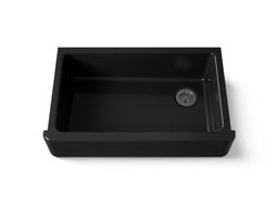 Kohler | Whitehaven | Self Trimming Kitchen Sink - Black - image 1