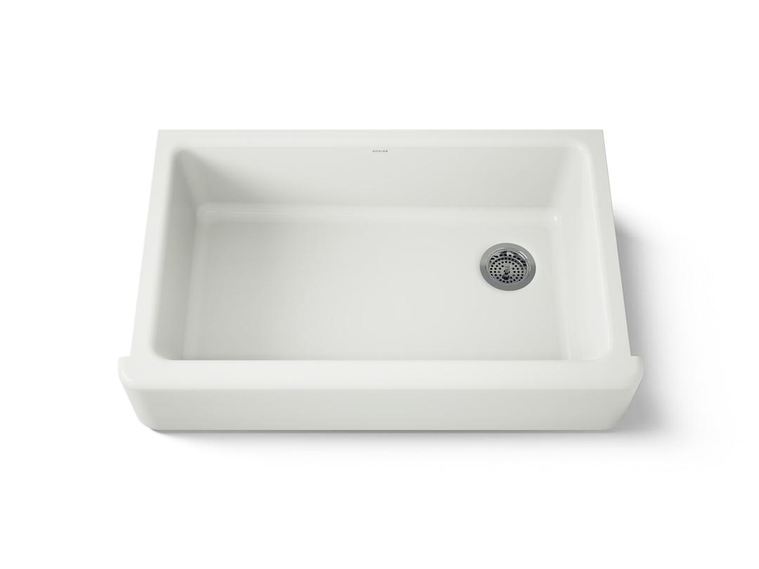 Kohler | Whitehaven | Self Trimming Kitchen Sink - Dune by Kohler