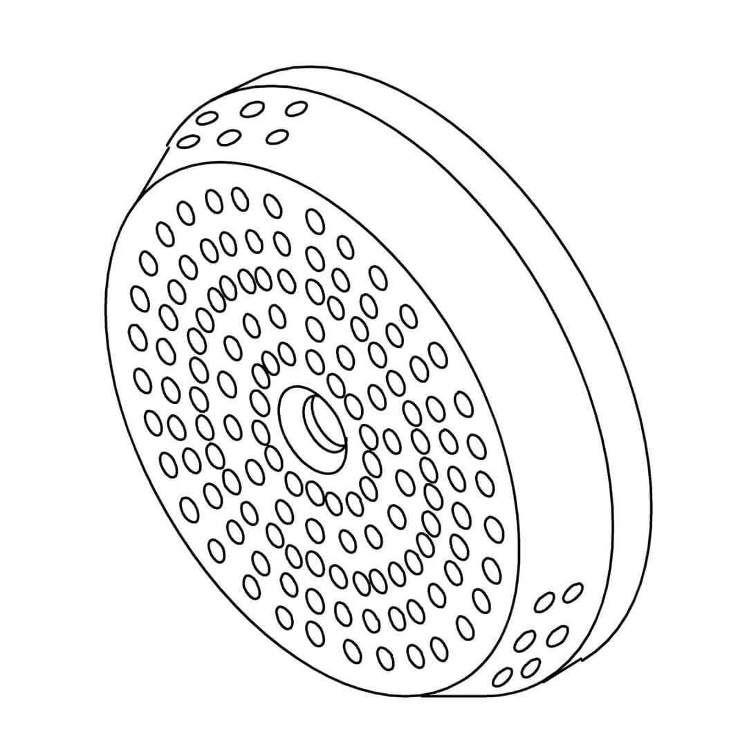 Kohler Genuine Parts Cover, Suction - Brushed Black Pvd by Kohler Genuine Parts