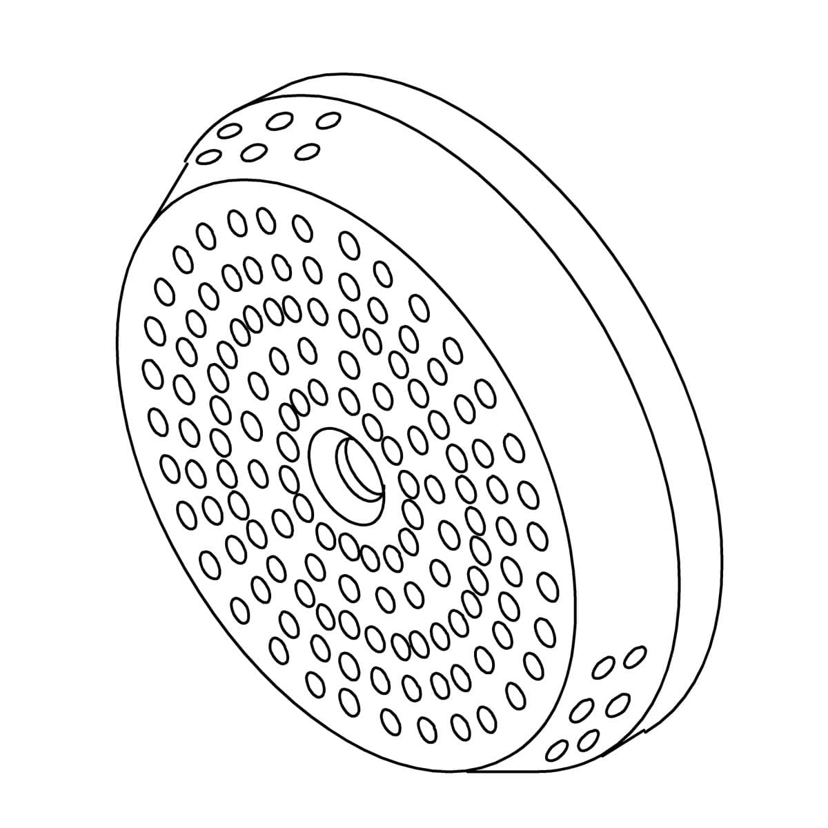 Kohler Genuine Parts Cover, Suction - Brushed Black Pvd by Kohler Genuine Parts