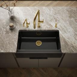 Kohler | Dickinson | Farmhouse Kitchen Sink - Black - image 2