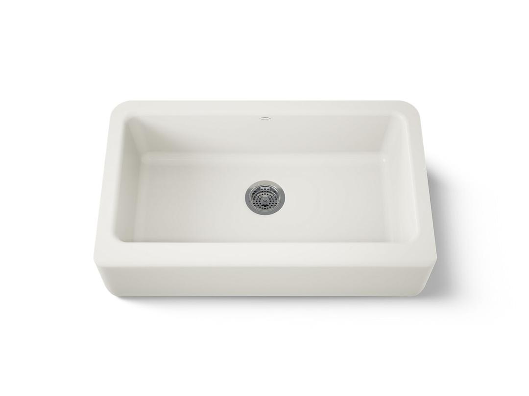 Kohler | Dickinson | Farmhouse Kitchen Sink - Biscuit by Kohler