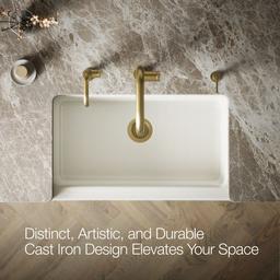 Kohler | Dickinson | Farmhouse Kitchen Sink - Biscuit - image 4