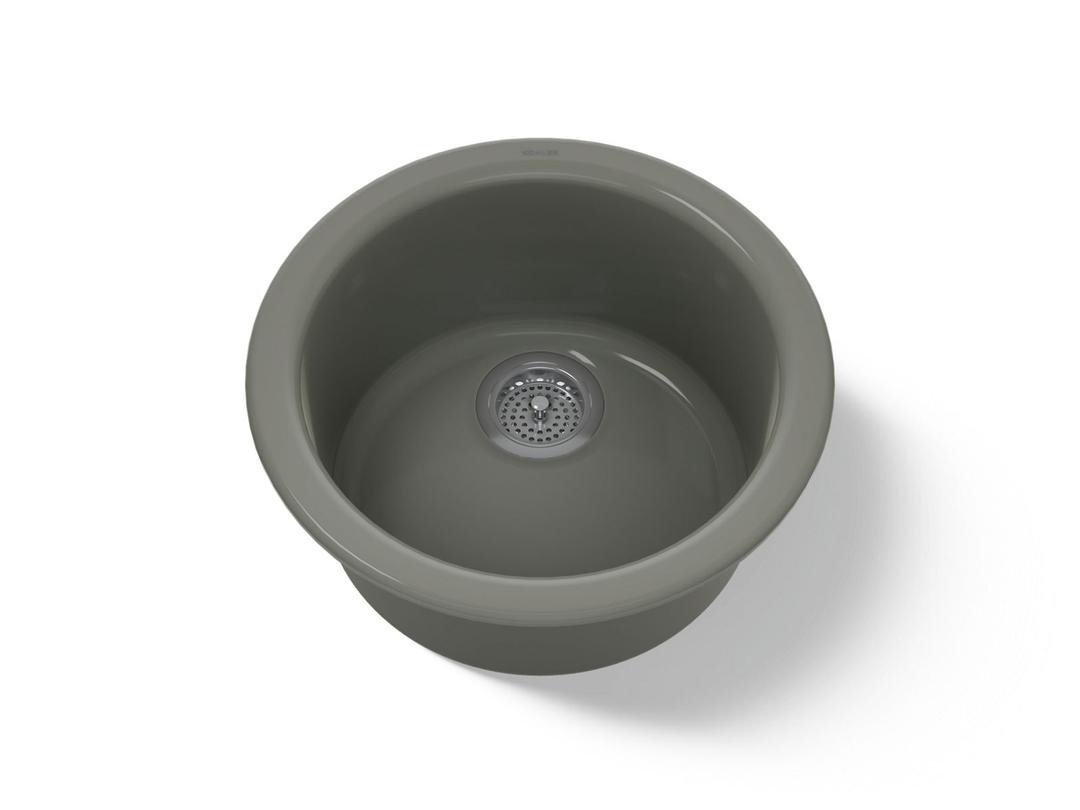 Kohler | Porto Fino | Drop In Bar Sink - Thunder Grey by Kohler