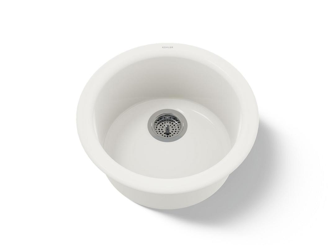 Kohler | Porto Fino | Drop In Bar Sink - Biscuit by Kohler