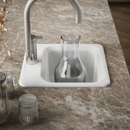 NorthlandE 15'' top-mount single-bowl bar sink - image 7