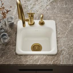 NorthlandE 15'' top-mount single-bowl bar sink - image 2