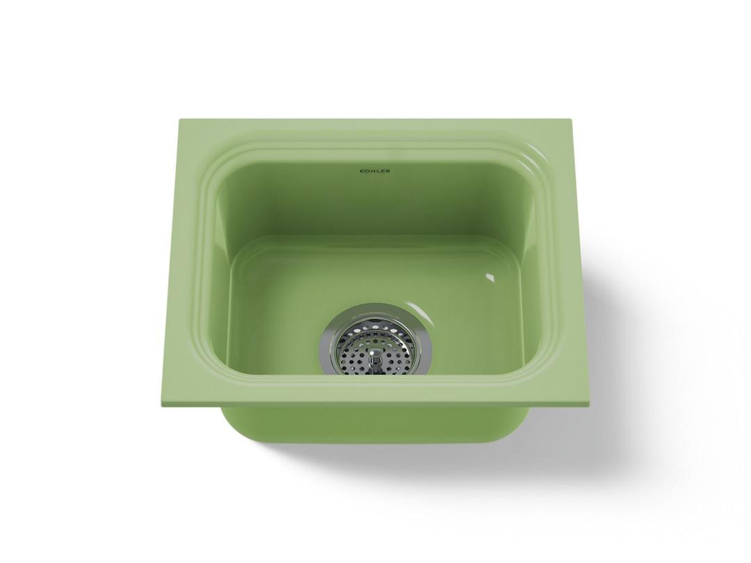 Kohler | Northland | Undermount Kitchen Sink - Fresh Green by Kohler