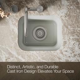 NorthlandE 15'' undermount single-bowl bar sink - image 4